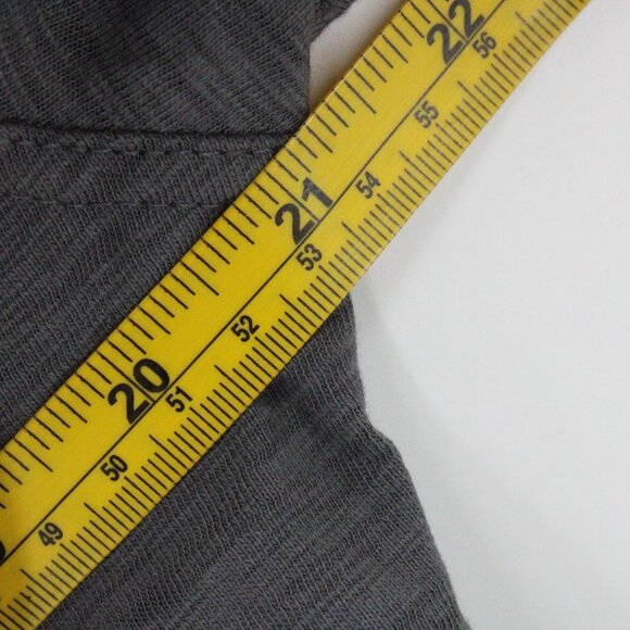 Mutual Weave Shirt Mens Gray Button Down Short Sleeve Collared Size Medium M NWT - Picture 8 of 9